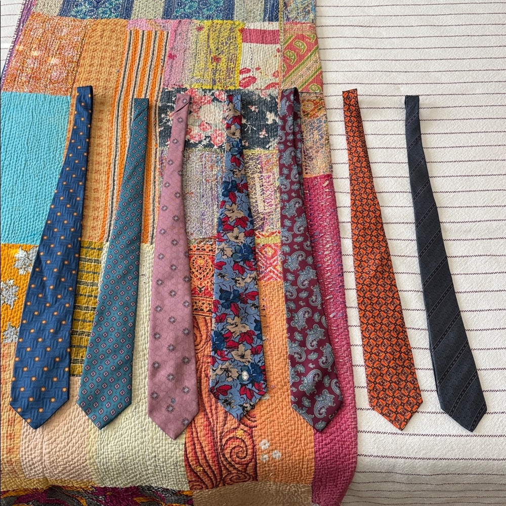 Vintage Designer Silk Ties